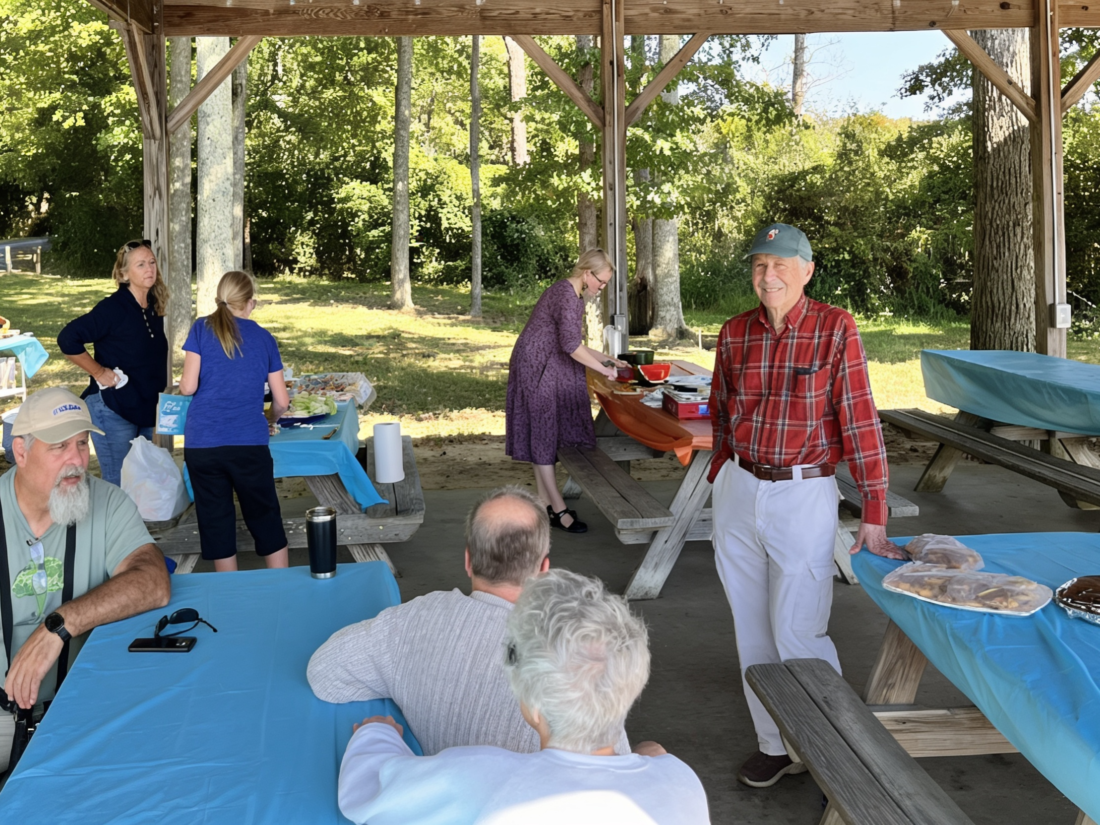 Water Samplers Appreciate Picnic 2025